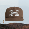 ARE WE HAVING FUN YET? - WALNUT
