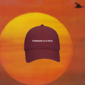 FORWARD IS A PACE - DAD CAP - BURGANDY