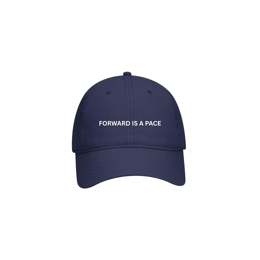FORWARD IS A PACE - DAD CAP - NAVY