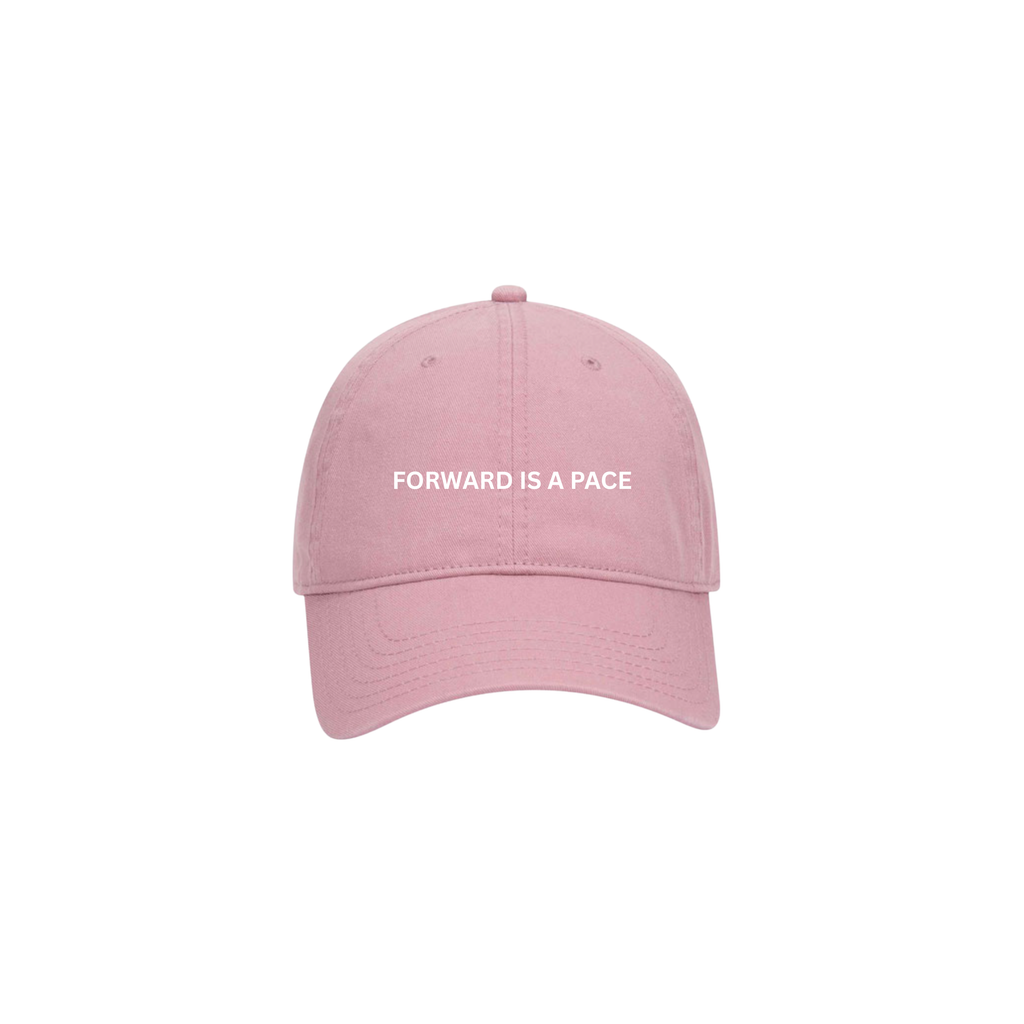 FORWARD IS A PACE - DAD CAP - DUSTY ROSE
