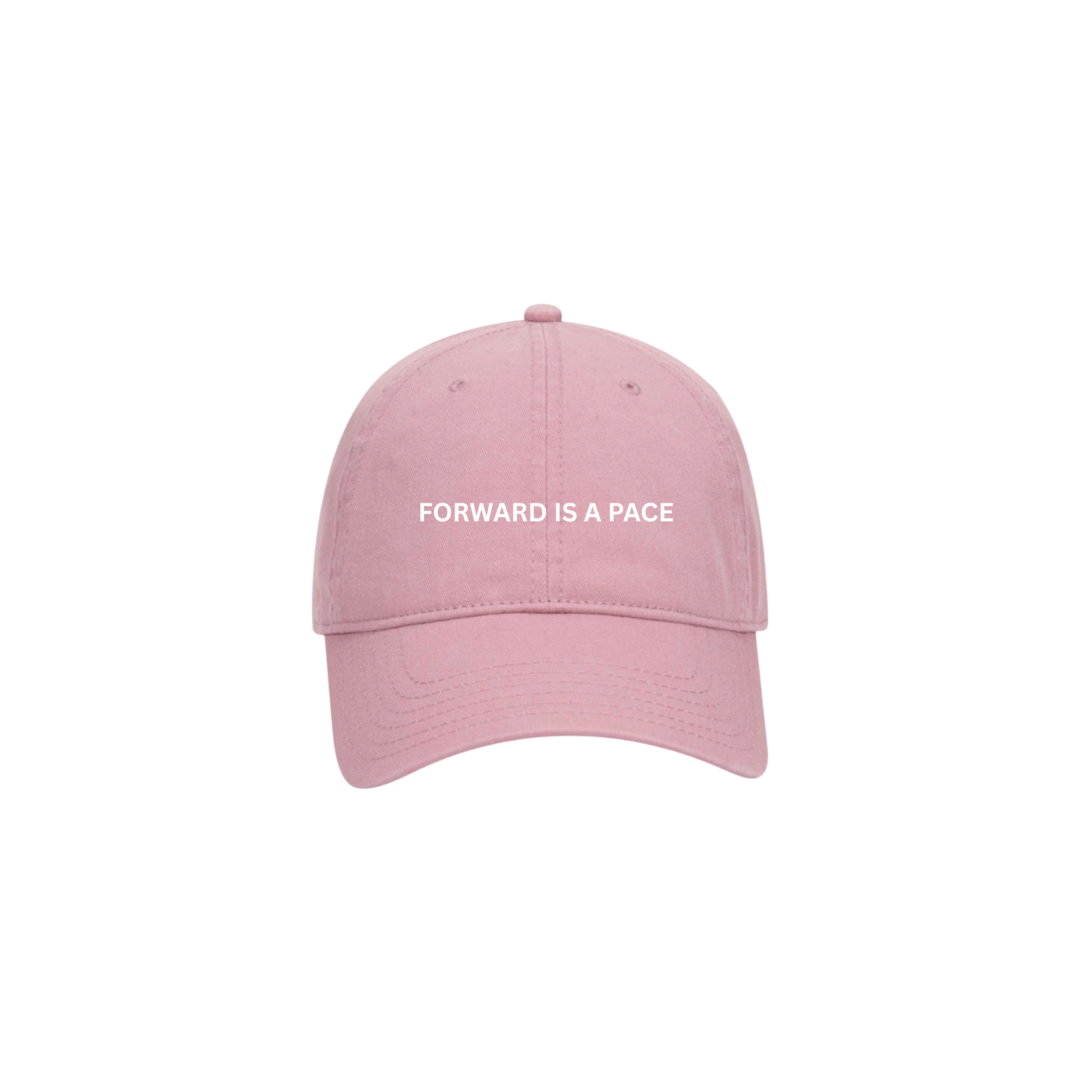 FORWARD IS A PACE - DAD CAP - DUSTY ROSE